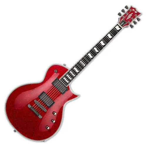 ESP E-II Eclipse DB Electric Guitar Red Sparkle, EIIECDBRSP
