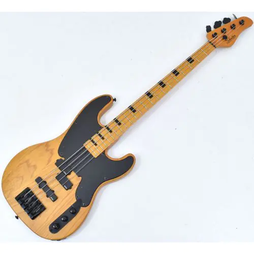 Schecter Model-T Session Electric Bass Aged Natural Satin B-Stock 0391, 2848.B 0391