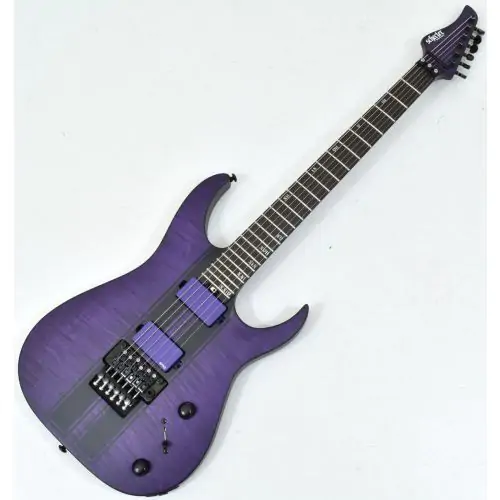 Schecter Banshee GT FR Electric Guitar Satin Trans Purple B-Stock 1123, SCHECTER1521.B 1123