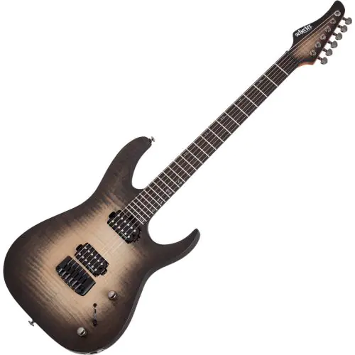 Schecter Banshee Mach-6 Electric Guitar Ember Burst, SCHECTER1422