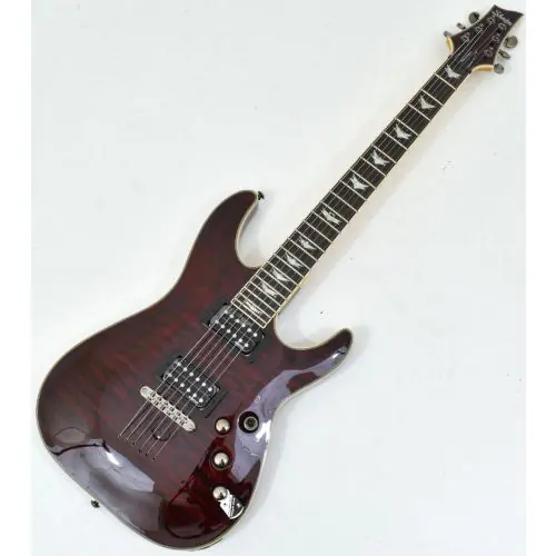 Schecter Omen Extreme-6 Electric Guitar Black Cherry B-Stock 0028, SCHECTER2004.B 0028