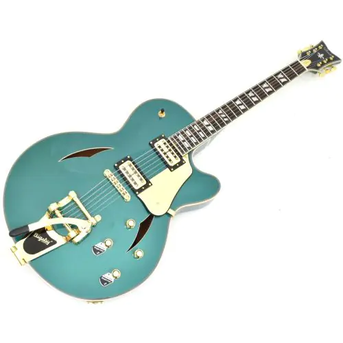 Schecter Coupe Electric Guitar Dark Emerald Green B-Stock 0542, SCHECTER297.B 0542