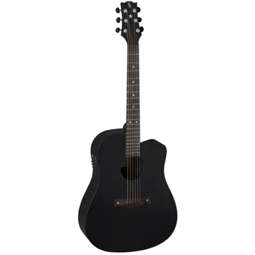 Baton Rouge X1S/DCE dark hole Dreadnought Cutaway Guitar, X1S/DCE dark hole