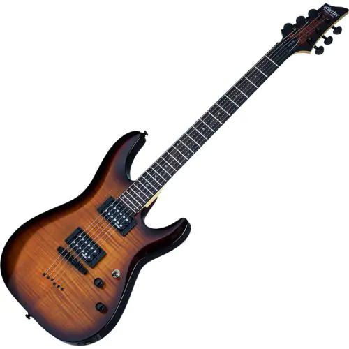 Schecter C-6 Elite Electric Guitar Vintage Sunburst, 780