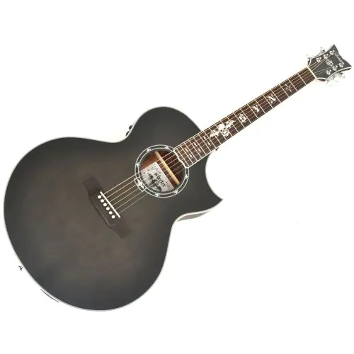 Schecter Synyster Gates SYN GA SC Acoustic Electric Guitar Trans Black Burst Satin B-Stock 2105, 3701