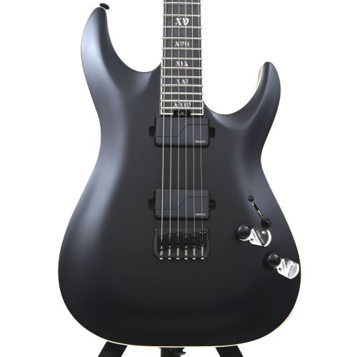 Schecter C-1 SLS Elite Evil Twin Electric Guitar Satin Black B-Stock 1085