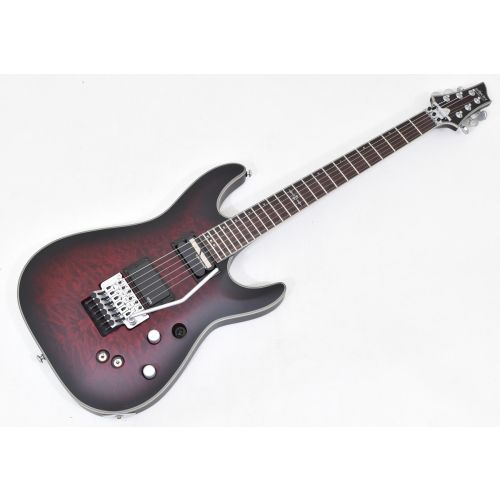 Schecter C-1 Platinum FR S CRBS Electric Guitar Crimson Red Burst Satin B-Stock 1115, 793