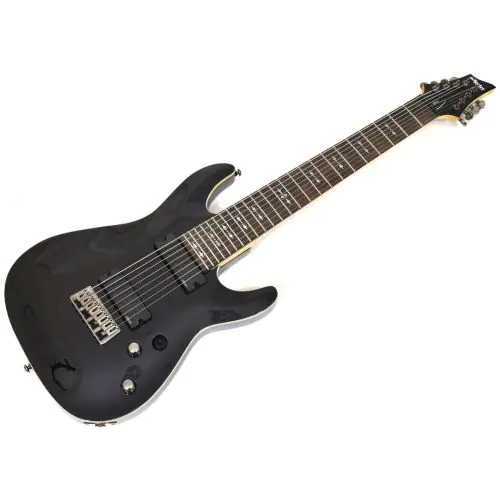 Schecter Omen-8 Electric Guitar Gloss Black B-Stock 0118, 2072