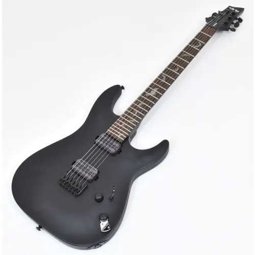 Schecter Damien-6 Electric Guitar Satin Black B-Stock 1477, 2470.B 1477