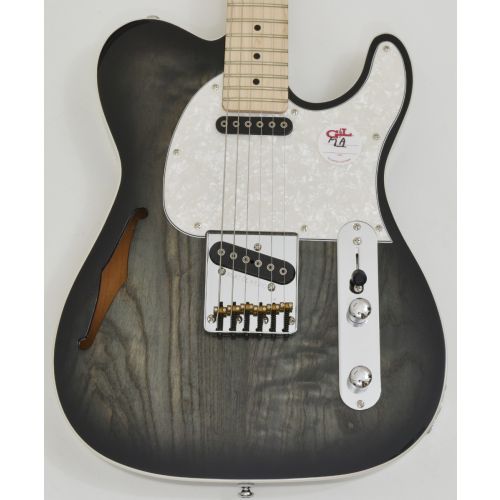 G&L Tribute ASAT Classic Semi-Hollow Electric Guitar Charcoal Burst