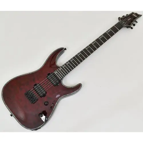ESP LTD H-1001 Guitar See-Thru Black Cherry B-Stock 0399, LH1001QMSTBC