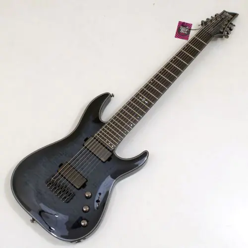 Schecter Hellraiser Hybrid C-8 Guitar Trans Black Burst B-Stock 1287, 1925