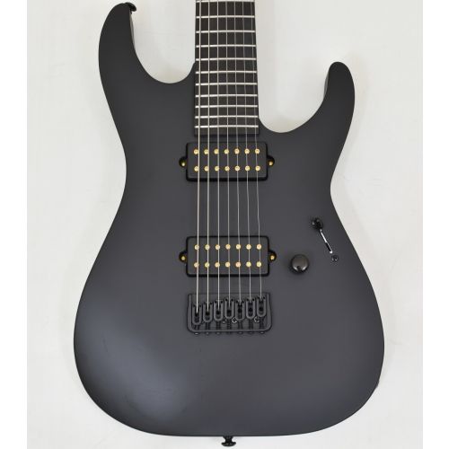 ESP LTD Alex Wade AW-7 String Baritone Guitar Black Satin B-Stock 2407