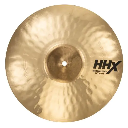 SABIAN 14" HHX Medium Hat Top Brilliant Finish, 11402XMB/1