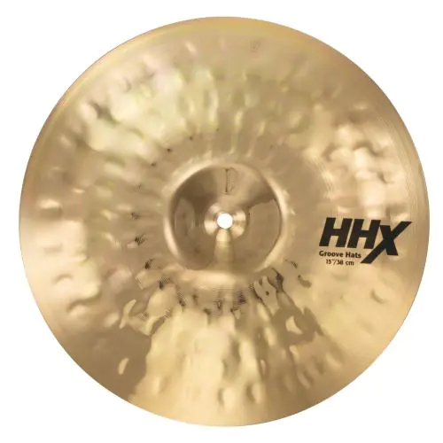 SABIAN 15" HHX Groove Hat Top Brilliant Finish, 11589X/1B