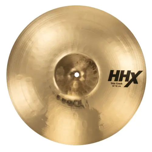 SABIAN 16" HHX Thin Crash Brilliant Finish, 11606XTB