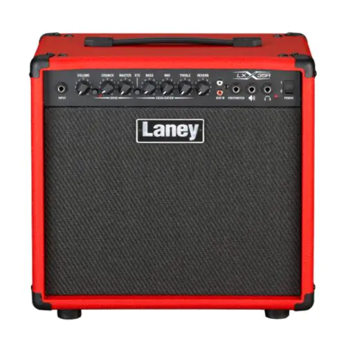 LANEY LX35R-RED 35W GTR COMBO 2CH With Reverb, LX35R-RED