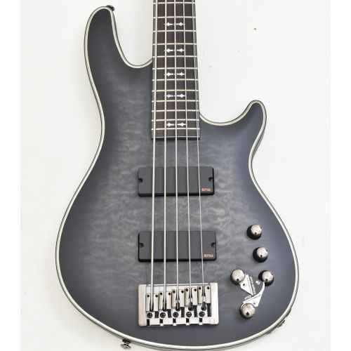 Schecter Hellraiser Extreme-5 See-Thru Black Satin B Stock 0352