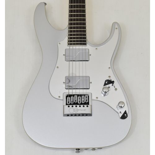 ESP LTD KS M-6 Evertune Ken Susi Metallic Silver Guitar 0273