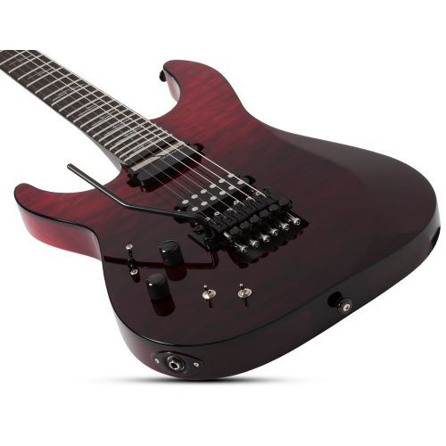Schecter Reaper-6 FR-S Elite Lefty Guitar Blood Burst