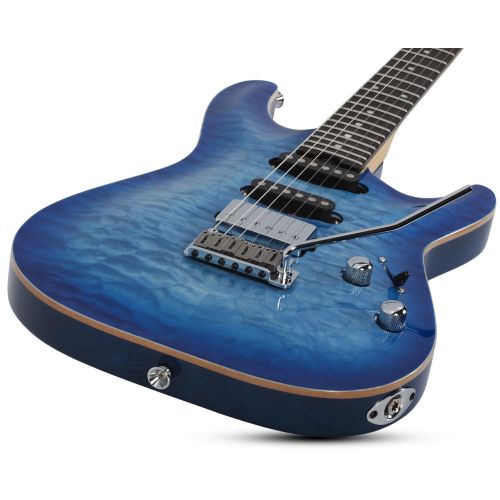 Schecter California Classic Guitar Transparent Sky Burst