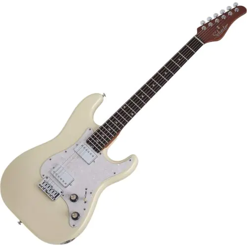 Schecter Jack Fowler Traditional HT Guitar Ivory, 458