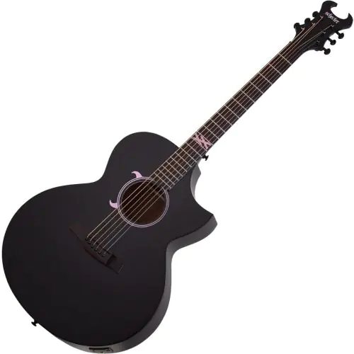 Schecter Machine Gun Kelly Acoustic Satin Black, 3739