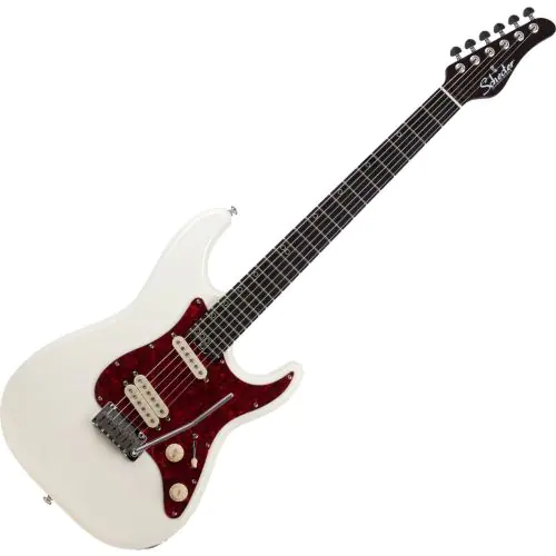 Schecter MV-6 Electric Guitar Olympic White, 4204