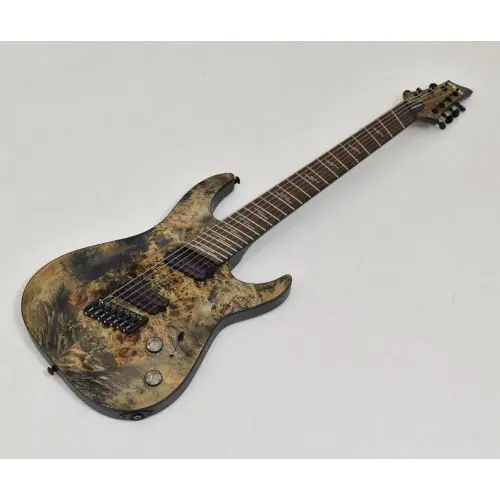 Schecter Omen Elite-7 Multiscale Guitar Charcoal 0484, 2463