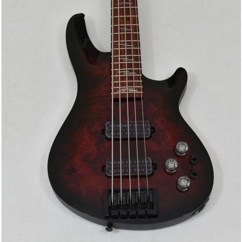 Schecter Omen Elite-5 Bass Black Cherry Burst B-stock 1101