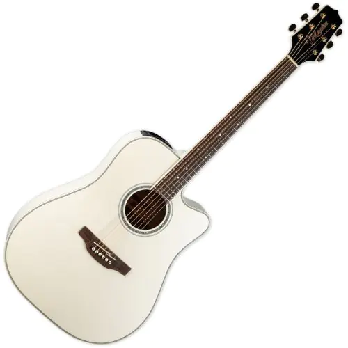 Takamine GD37CE Acoustic Electric Guitar Pearl White, TAKGD37CEPW