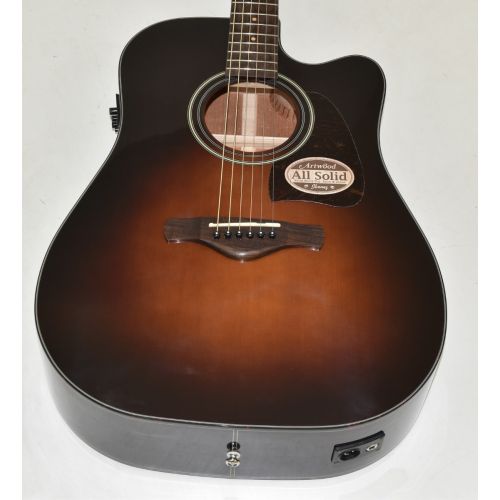 Ibanez AW4000CE-BS Artwood Series Acoustic Electric Guitar in Brn Sunburst High Gloss Finish 1496