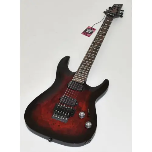 Schecter Omen Elite-6 FR Guitar Black Cherry Burst 0210, 2453