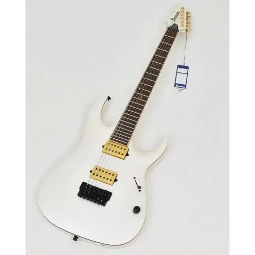 Ibanez Jake Bowen Signature JBM10FX PWM Pearl White Matte Electric Guitar B4337, JBM10FXPWM