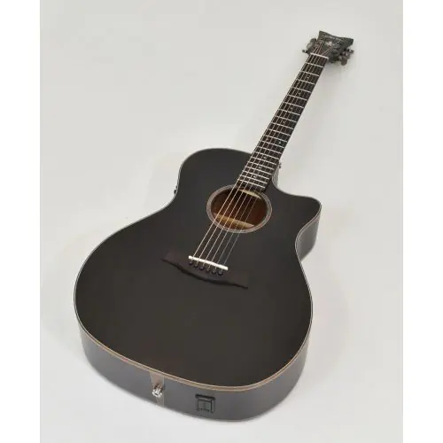 Schecter Orleans Studio Acoustic Guitar in Satin See Thru Black Finish B Stock 3910, 3713.B 9570