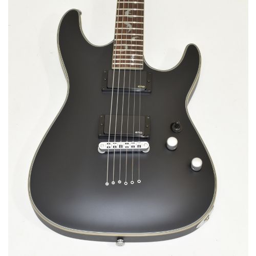 Schecter Damien Platinum-6 Guitar Satin Black B-Stock 1555