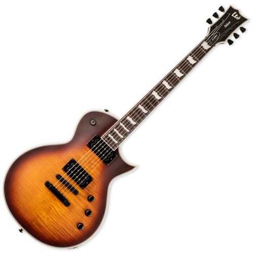 ESP LTD EC-1000T CTM FM Guitar Tobacco Sunburst Satin, LEC1000TCTMFMTSBS