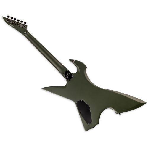 ESP LTD MAX-200-RPR Max Cavalera Guitar Military Green Satin