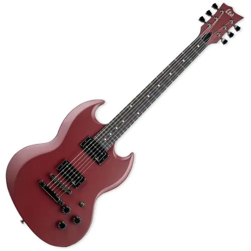 ESP LTD Volsung Lars Frederiksen Guitar Oxblood Satin, LVOLSUNGOXBS