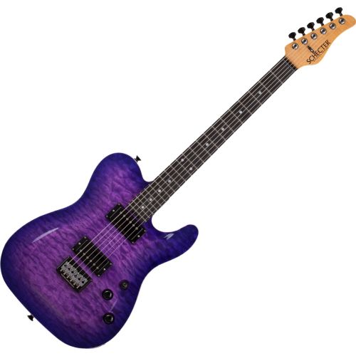 Schecter PT Classic Electric Guitar Purple Burst, 7322