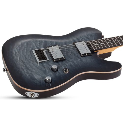 Schecter PT Classic Electric Guitar Transparent Black Burst