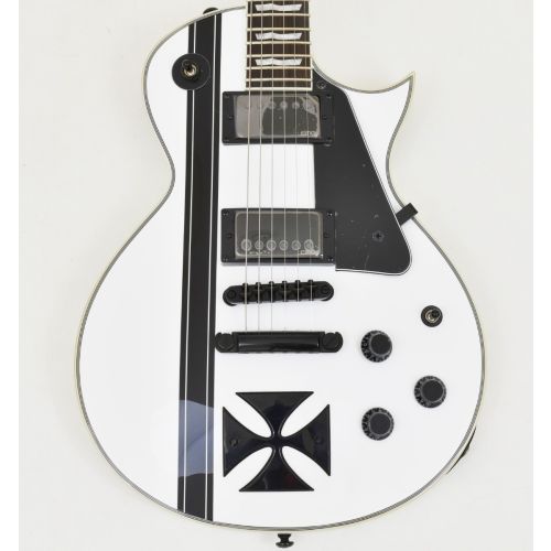 ESP LTD James Hetfield Iron Cross Guitar Snow White B-Stock 0539