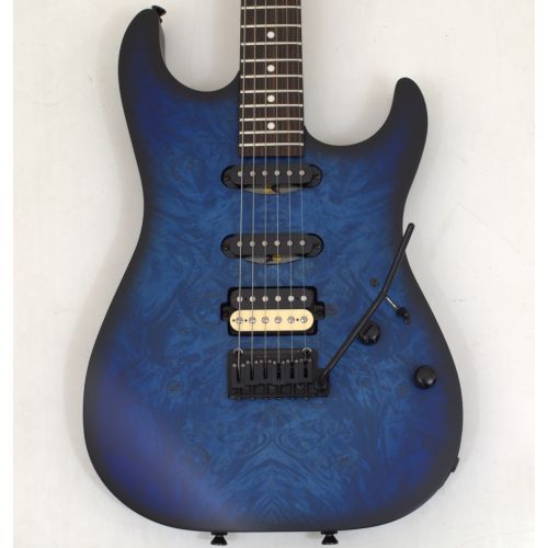 Schecter USA Sunset Custom-II HSS Guitar Ocean Blue Burst