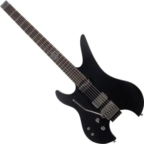 Schecter Synyster Gates Custom 6 TR-S Headless Lefty Guitar Satin Black, 2116