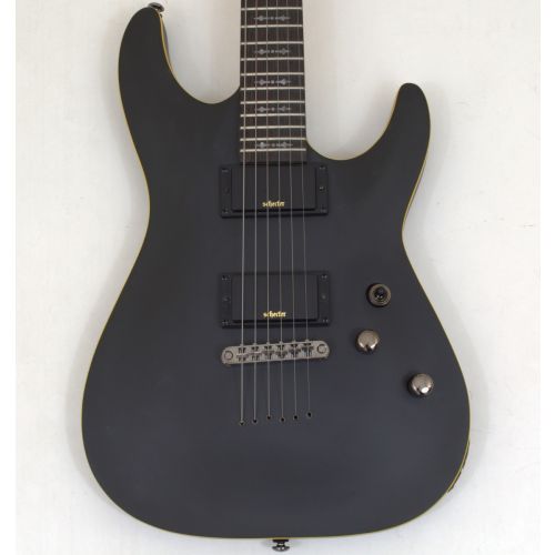 Schecter Demon-6 Guitar Aged Black Satin B-Stock 1062