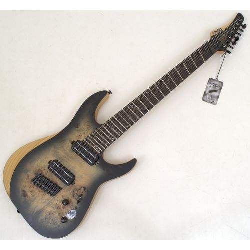 Schecter Reaper-7 Multiscale Guitar Satin Charcoal Burst B-Stock 0067, 1509
