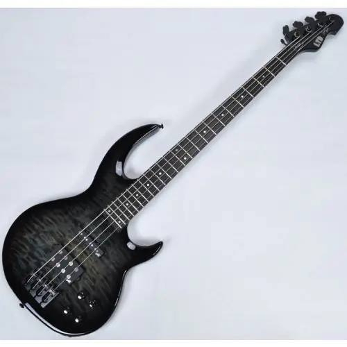 ESP LTD BB-1004QM Bunny Brunel Electric Bass in See Thru Black B-Stock, BB-1004QM STBLKSB.B