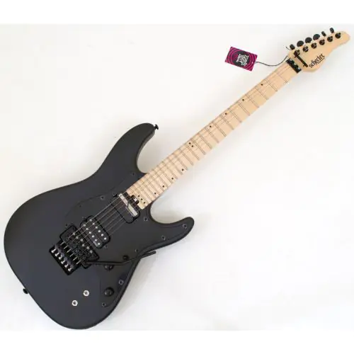 Schecter Sun Valley Super Shredder FR-S Guitar Satin Black B-Stock 0692, 1285