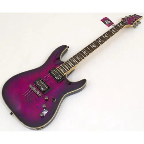 Schecter Omen Extreme-6 Guitar Electric Magenta B-Stock 0886, 2016