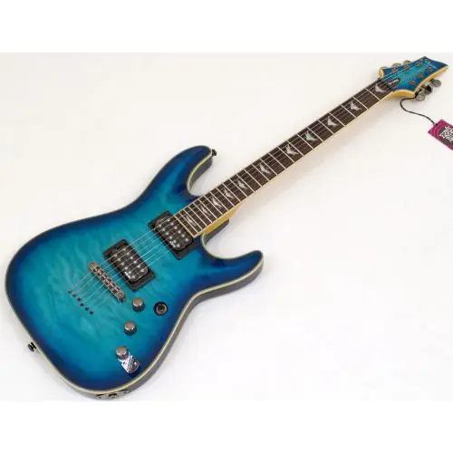 Schecter Omen Extreme-6 Guitar Ocean Blue Burst B-Stock 0878, 2015